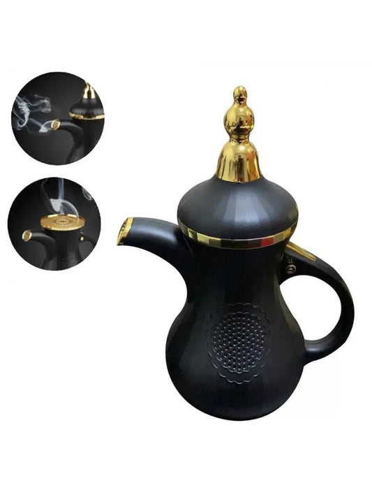 Portable USB Rechargeable Electric Bakhoor Burner Arabic Incense Burner for Oud & Bakhoor Charcoal-Free Aroma Diffuser, Home Office Travel Fragrance Burner