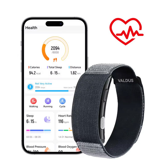 Smart Health Tracking Bracelet with Sleep Analysis, Activity Tracking & Long Battery Life Designed for Ladies and Gents Black