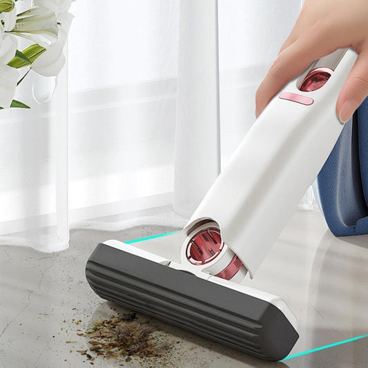 Lacoz Mini mop for Small Spaces, Portable Mini mop, Mini Portable mop, Suitable for Cleaning Kitchen, Bathroom, Table and Car Glass