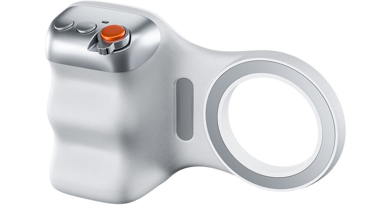 Fun Shot Magnetic Grip with Remote Control MagSafe Compatible Camera Grip for Smartphones Strong Dual-Sided Magnet Ergonomic Handle for Stable Photography & Video Shooting