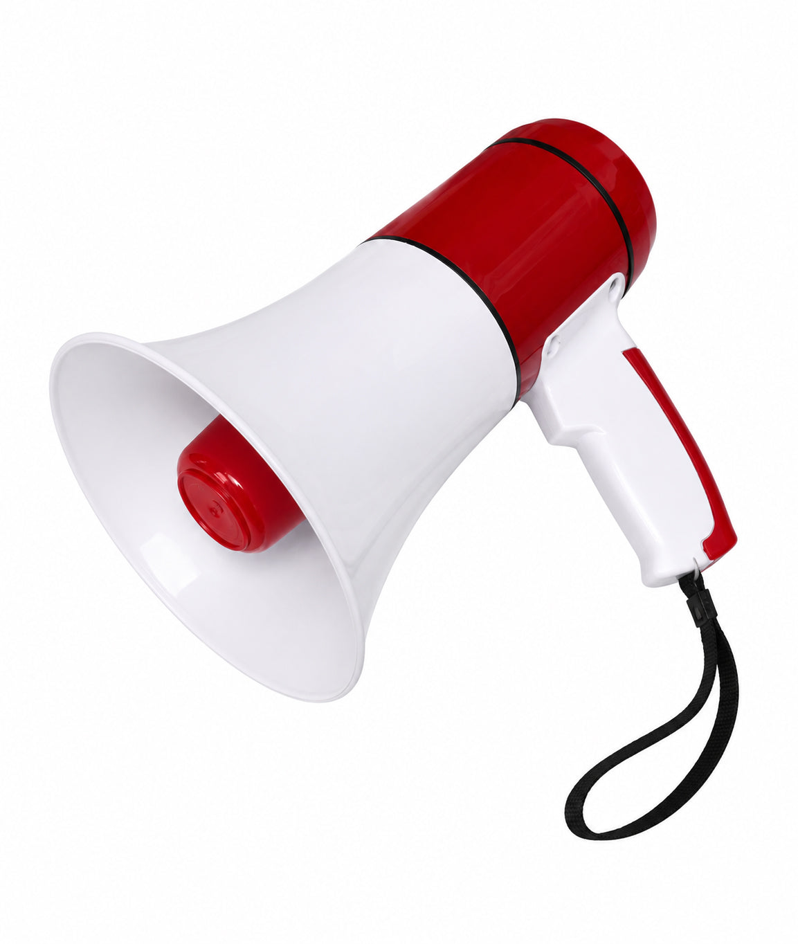 Portable Rechargeable Handheld Megaphone Speaker with Siren Function, Loud Voice Amplifier for Events, Crowd Control, Sports, School & Outdoor Announcements