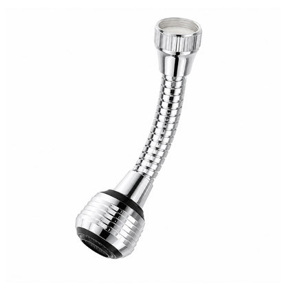 360° Swivel Kitchen Faucet Aerator with Flexible Hose-Water-Saving Sink Tap Nozzle Attachment, Universal Rotating Faucet Extender for Kitchen & Bathroom Sinks