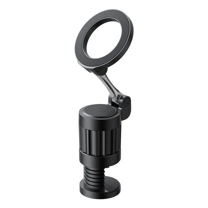 Universal Magnetic Travel Phone Holder Foldable Adjustable Mobile Phone Stand, Strong Magnetic Mount, Multi-Angle Rotation, Compact Portable Holder for Car, Desk, Travel & Home Use