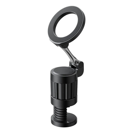 Universal Magnetic Travel Phone Holder Foldable Adjustable Mobile Phone Stand, Strong Magnetic Mount, Multi-Angle Rotation, Compact Portable Holder for Car, Desk, Travel & Home Use
