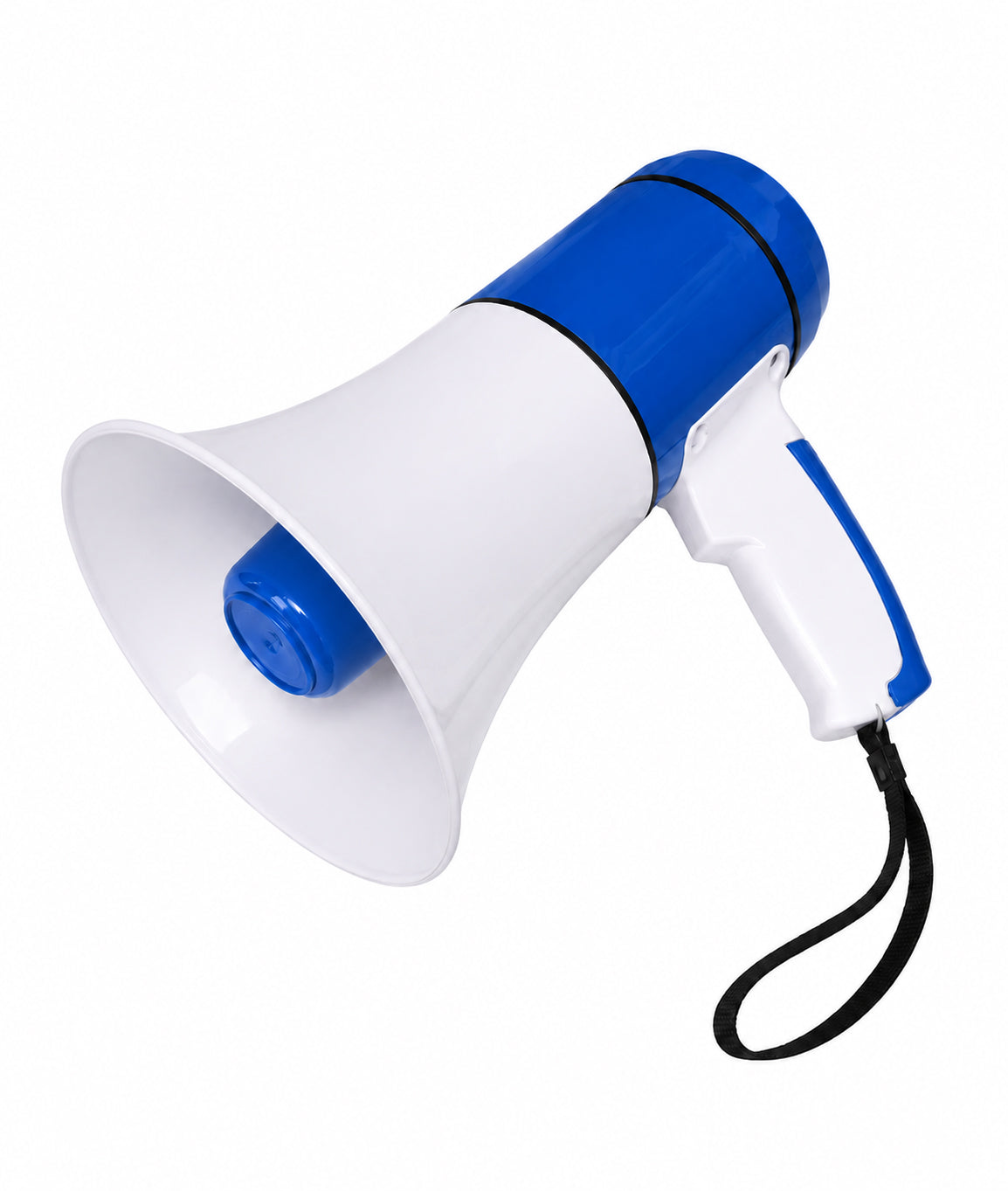 Portable Rechargeable Handheld Megaphone Speaker with Siren Function, Loud Voice Amplifier for Events, Crowd Control, Sports, School & Outdoor Announcements