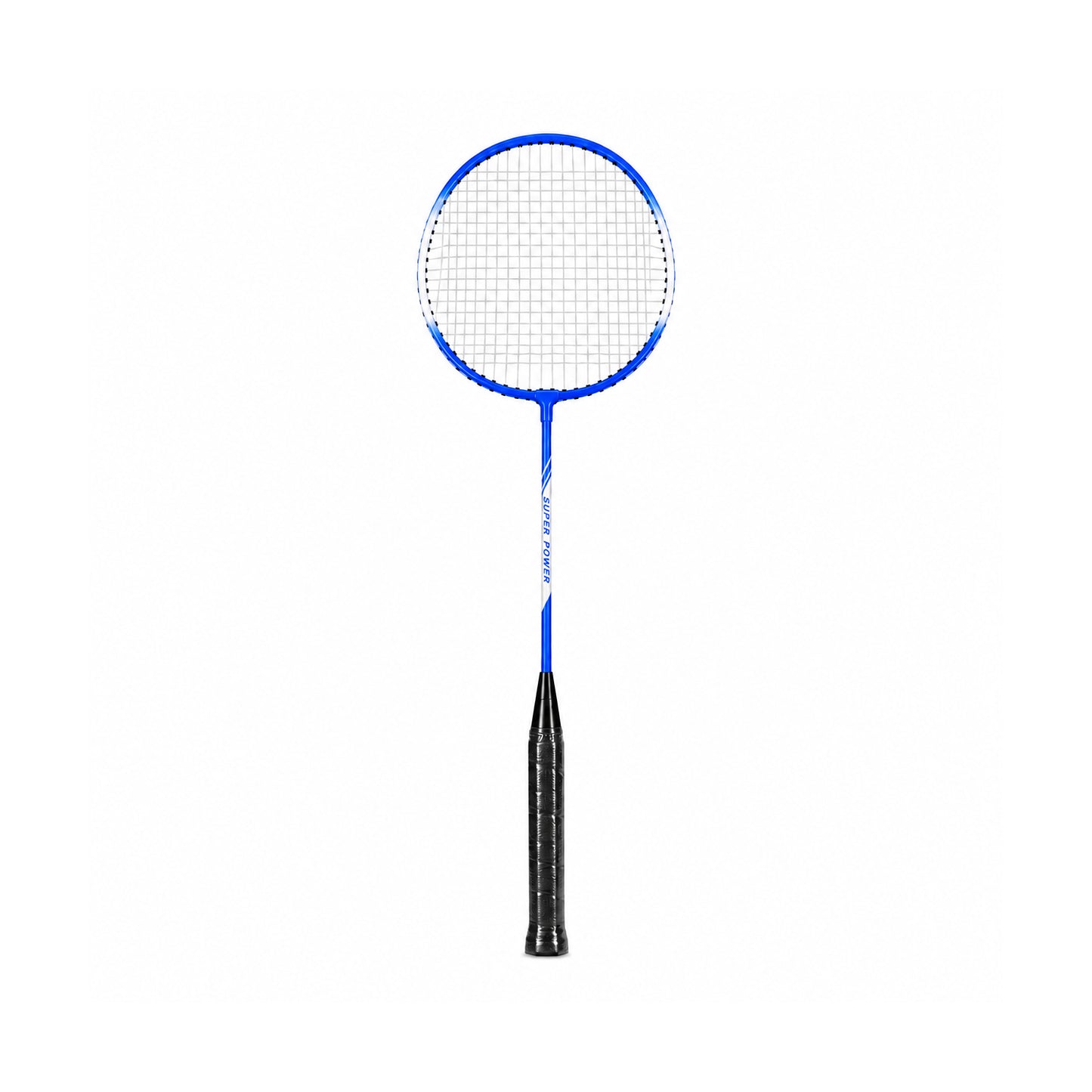 Badminton Racket & Shuttlecock Combo Set – 2 Lightweight Durable Steel Badminton Rackets with 2 Nylon Shuttlecocks, Non-Slip Grip, Pre-Strung Racquets for Indoor & Outdoor Sports