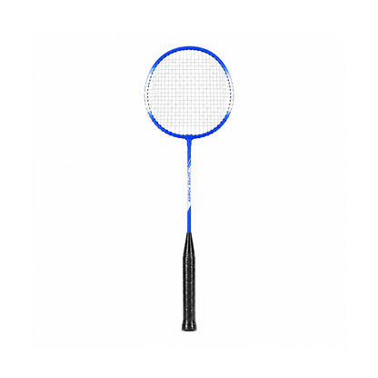 Badminton Racket & Shuttlecock Combo Set – 2 Lightweight Durable Steel Badminton Rackets with 2 Nylon Shuttlecocks, Non-Slip Grip, Pre-Strung Racquets for Indoor & Outdoor Sports