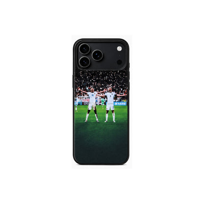Lacoz Football Theme France Kylian Mbappe Printed Slim Fit Anti-Scratch Back Case with Precision Cut-Outs and Comfortable Grip Shockproof Protective Cover Compatible With iPhone 13 Pro Max