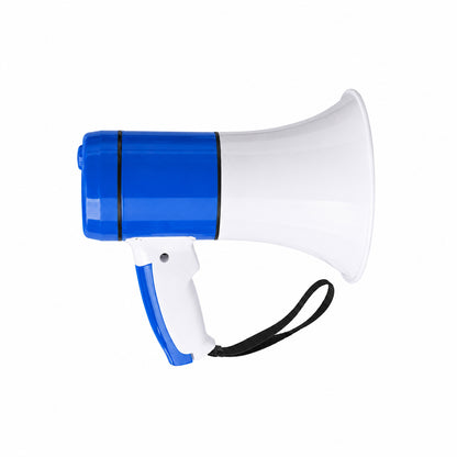 Portable Rechargeable Handheld Megaphone Speaker with Siren Function, Loud Voice Amplifier for Events, Crowd Control, Sports, School & Outdoor Announcements