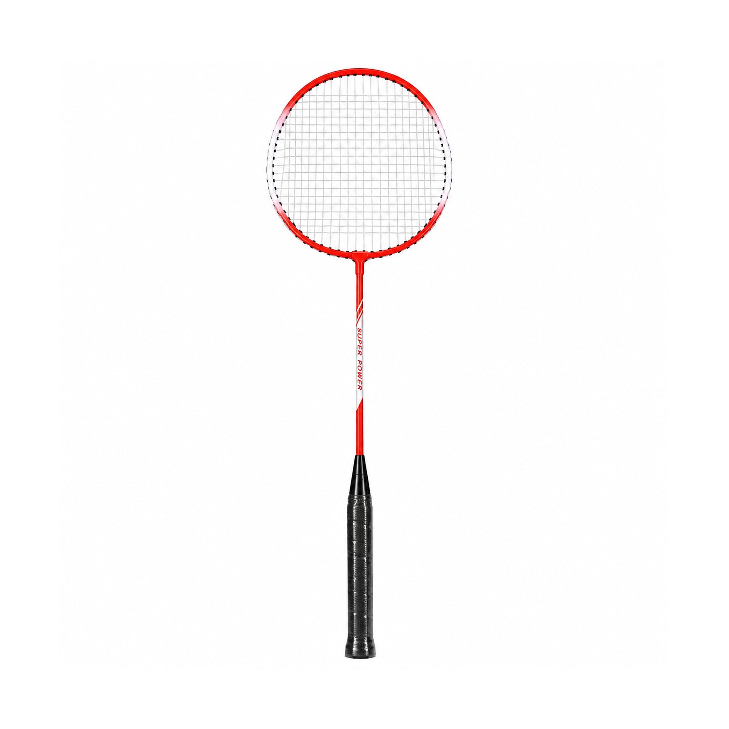 Badminton Racket & Shuttlecock Combo Set – 2 Lightweight Durable Steel Badminton Rackets with 2 Nylon Shuttlecocks, Non-Slip Grip, Pre-Strung Racquets for Indoor & Outdoor Sports