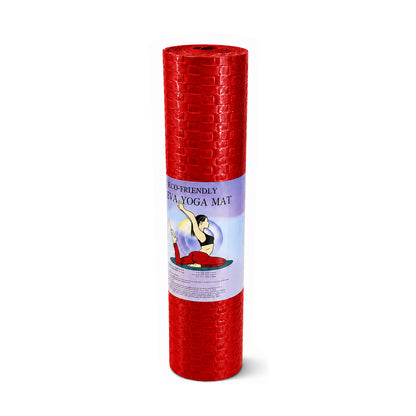 Eco-Friendly EVA Yoga Mat Non-Slip Exercise Mat with Textured Surface, Extra Cushioning, Water-Resistant, Lightweight Fitness Mat for Yoga, Pilates & Home Workouts