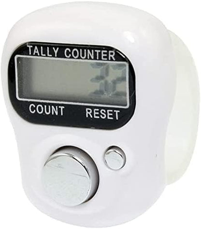 Resettable 5 Digit LCD Electronic Digital Display Finger Hand Tally Tasbeeh Counter Counting, Resettable Finger Digital Tally Lap Counter