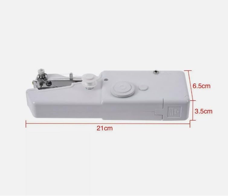 Handheld Sewing Machine Mini Size, Portable Sewing Machine Cordless Quick Stitch, Handheld Mini Held Sew Cloth Machine