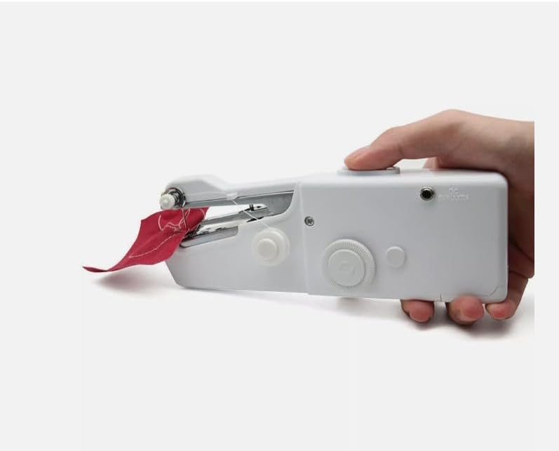 Handheld Sewing Machine Mini Size, Portable Sewing Machine Cordless Quick Stitch, Handheld Mini Held Sew Cloth Machine