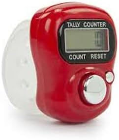 Resettable 5 Digit LCD Electronic Digital Display Finger Hand Tally Tasbeeh Counter Counting, Resettable Finger Digital Tally Lap Counter