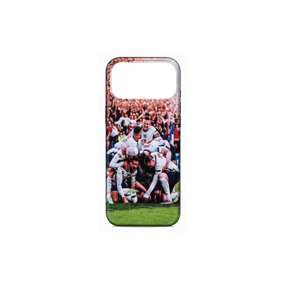 Lacoz Football Theme England Team Printed Slim Fit Anti-Scratch Back Case with Precision Cut-Outs and Comfortable Grip Shockproof Protective Cover Compatible With iPhone 13 Pro Max