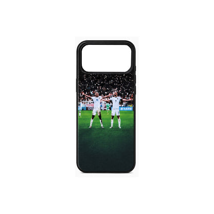 Lacoz Football Theme France Kylian Mbappe Printed Slim Fit Anti-Scratch Back Case with Precision Cut-Outs and Comfortable Grip Shockproof Protective Cover Compatible With iPhone 17 Pro