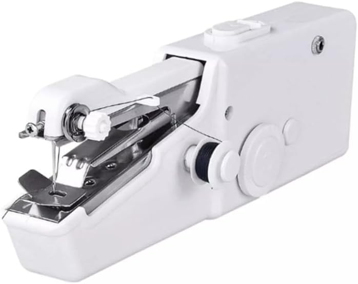 Handheld Sewing Machine Mini Size, Portable Sewing Machine Cordless Quick Stitch, Handheld Mini Held Sew Cloth Machine