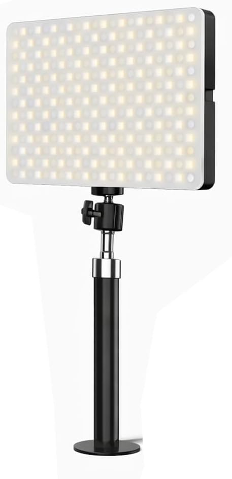 Portable LED Video Light Panel with Adjustable 3 Color Temperature, USB Powered Photography Fill Light for Streaming, Makeup, Video Recording & Content Creation