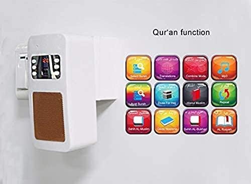 Equantu SQ-669 Smart Wall Plug Quran Speaker With Remote Bluetooth/Radio/Usb & SD
