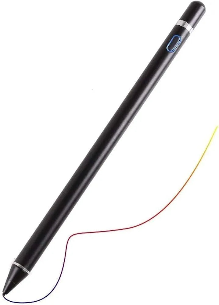 2-in-1 Active Stylus Pen for iOS & Android Touch Screens, Rechargeable & Precise Copper Fine Tip, Compatible with iPad/iPhone/Samsung/Tablets and Other Tablets and Mobiles, Laptops 