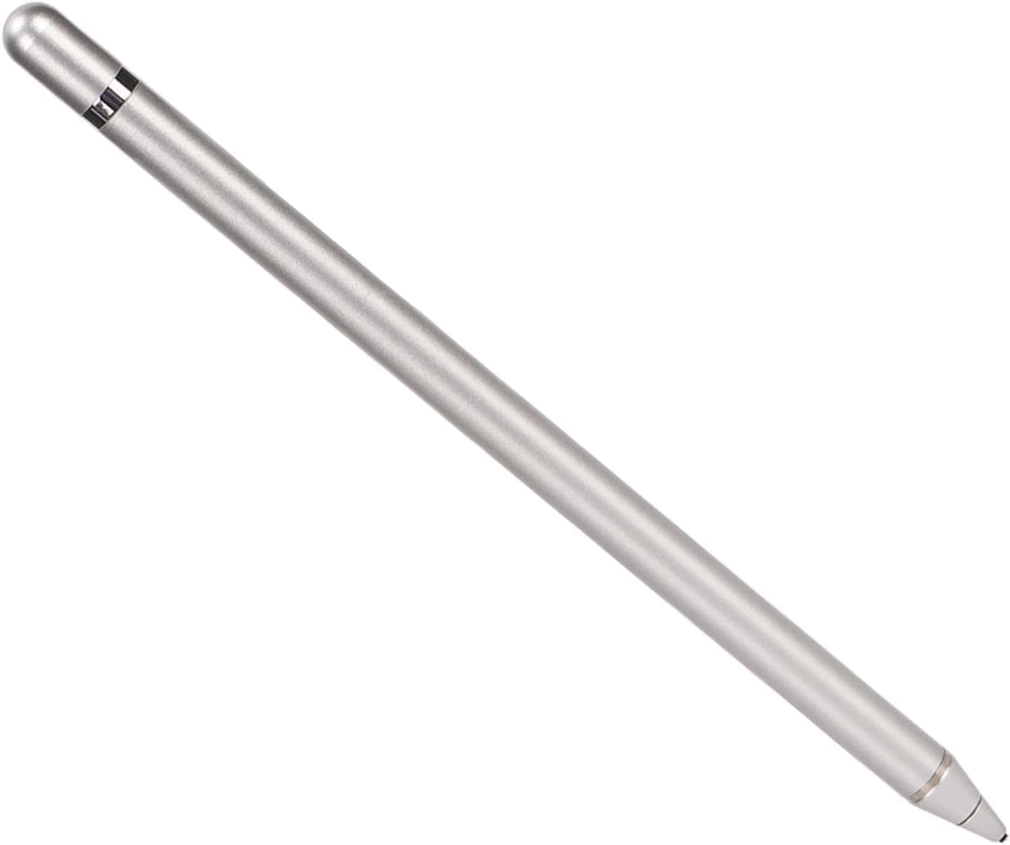 2-in-1 Active Stylus Pen for iOS & Android Touch Screens, Rechargeable & Precise Copper Fine Tip, Compatible with iPad/iPhone/Samsung/Tablets and Other Tablets and Mobiles, Laptops