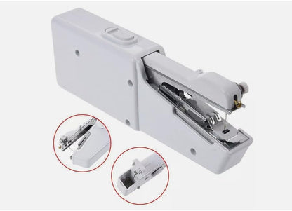 Handheld Sewing Machine Mini Size, Portable Sewing Machine Cordless Quick Stitch, Handheld Mini Held Sew Cloth Machine