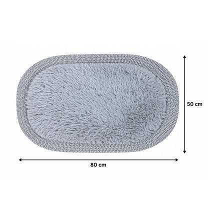 Ultra Soft Shaggy Floor Mat with Non-Slip Backing, Washable Plush Rug for Bedroom, Living Room, Bathroom, Kitchen & Entryway