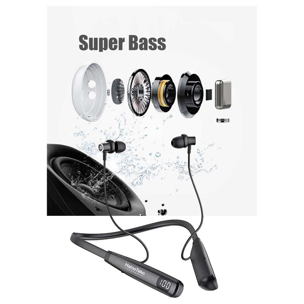 Haino Teko Germany HN 80 Wireless Bluetooth Neckband Earphone