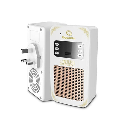 Equantu SQ-669 Smart Wall Plug Quran Speaker With Remote Bluetooth/Radio/Usb & SD