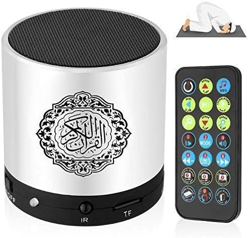 Remote Control Speaker Portable Quran Speaker MP3 Player 8GB TF FM Quran Koran Translator USB Rechargeable Speaker