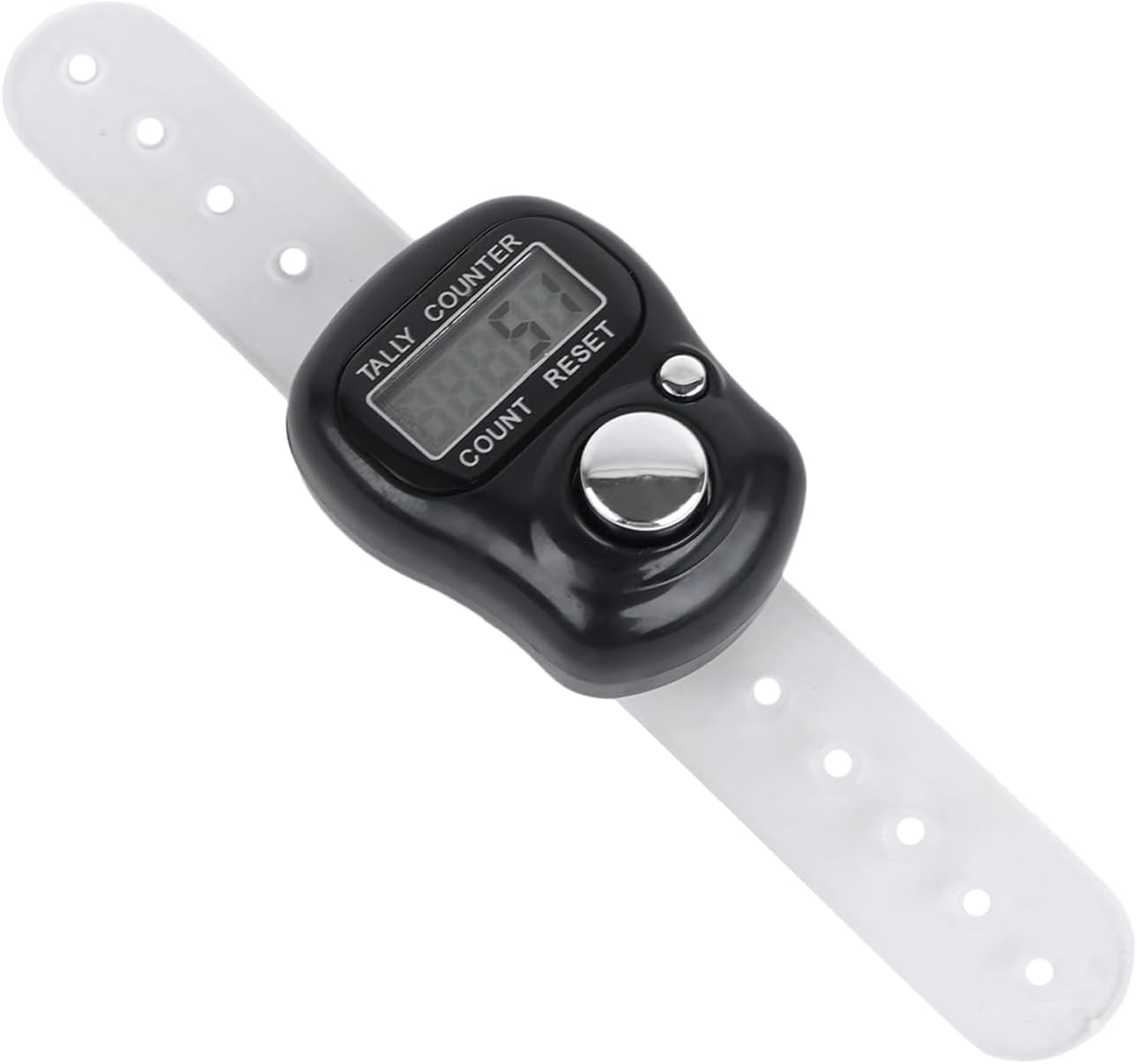 Resettable 5 Digit LCD Electronic Digital Display Finger Hand Tally Tasbeeh Counter Counting, Resettable Finger Digital Tally Lap Counter