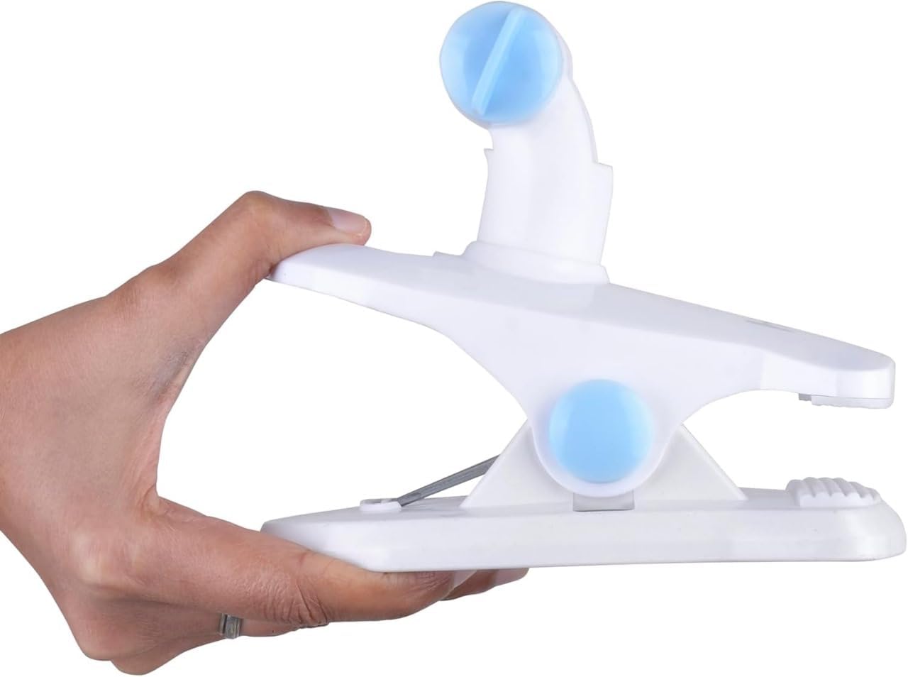 Desk Fan with 2 Speed Settings, 3-Blade Quiet Cooling Fan for Home, Office, Bedroom, Dorm Room - Sturdy Clip-On Electric Fan