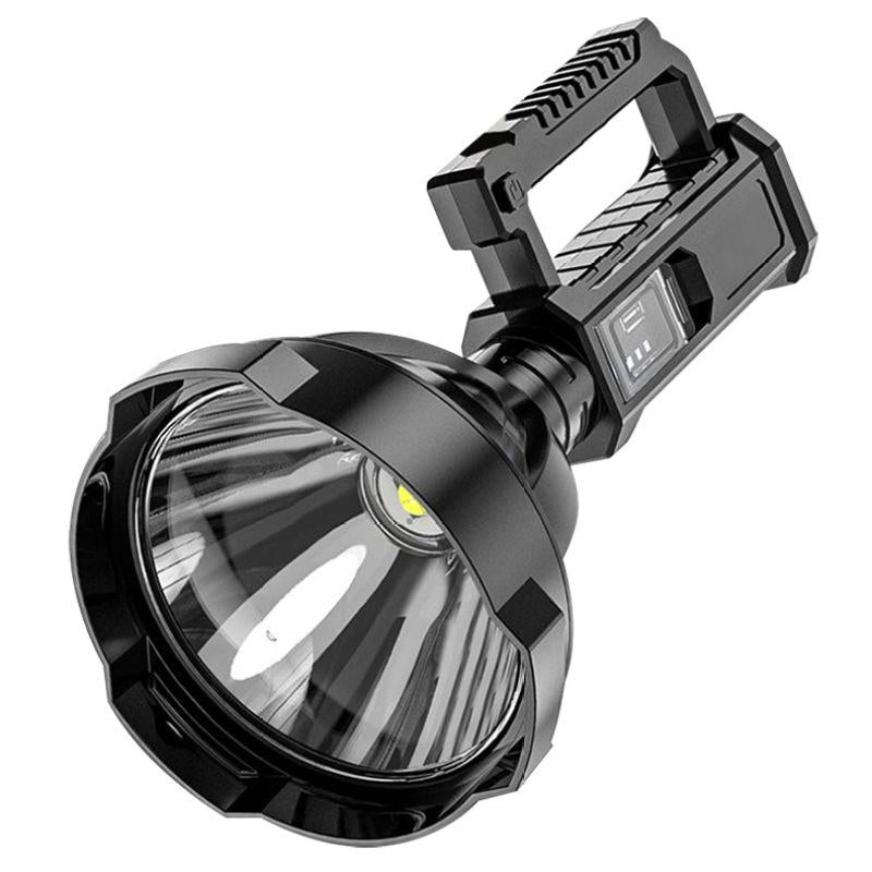 Lacoz Rechargeable Multifunctional Searchlight Handheld Super Bright Powerful Long Range LED Spot Light