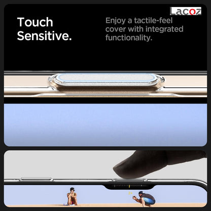 Premium Magnetic Transparent Phone Case for iPhone 16 Pro Max Crystal Clear Protective Cover with Strong Magnetic Ring for Wireless Charging