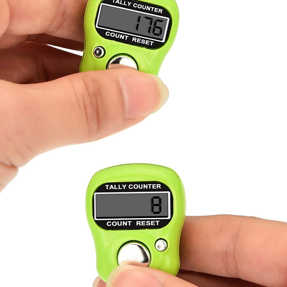 Resettable 5 Digit LCD Electronic Digital Display Finger Hand Tally Tasbeeh Counter Counting, Resettable Finger Digital Tally Lap Counter