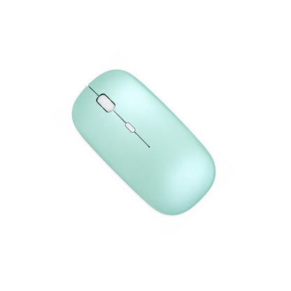 Wireless Rechargeable Keyboard & Mouse Combo with 2.4GHz USB Receiver, Silent Keys, Ergonomic Slim Design, Multi-Device Compatible for Windows, Android & iOS