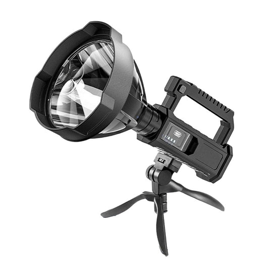 Lacoz Rechargeable Multifunctional Searchlight Handheld Super Bright Powerful Long Range LED Spot Light