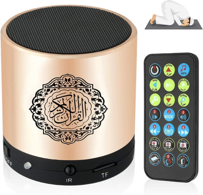 Remote Control Speaker Portable Quran Speaker MP3 Player 8GB TF FM Quran Koran Translator USB Rechargeable Speaker
