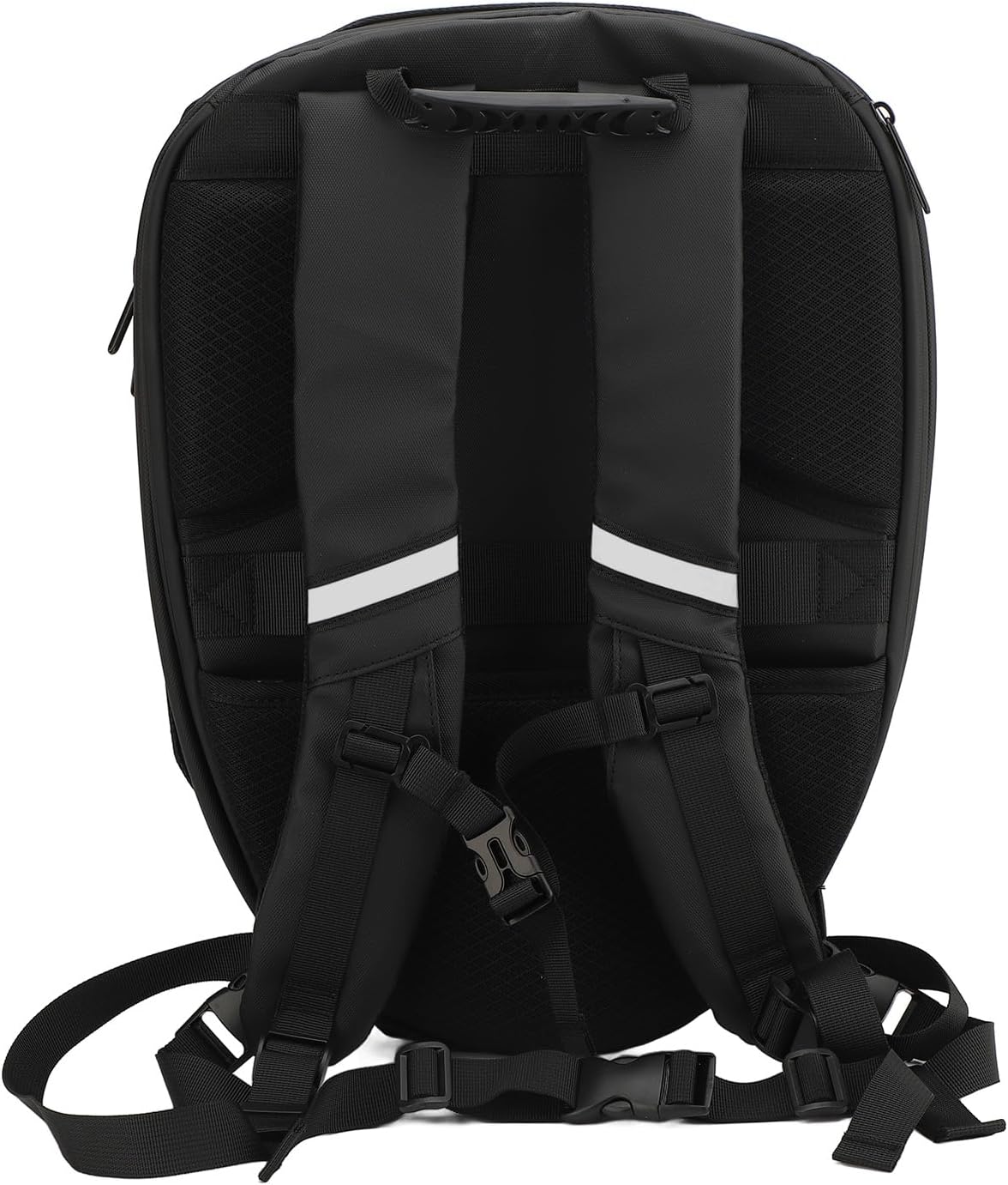 Knight Backpack, Hard Shell Motorcycle Riding Backpack LED Motorcycle Backpack, Programmable Helmet Backpack Cycling Travel Daypack for Cycling - Black