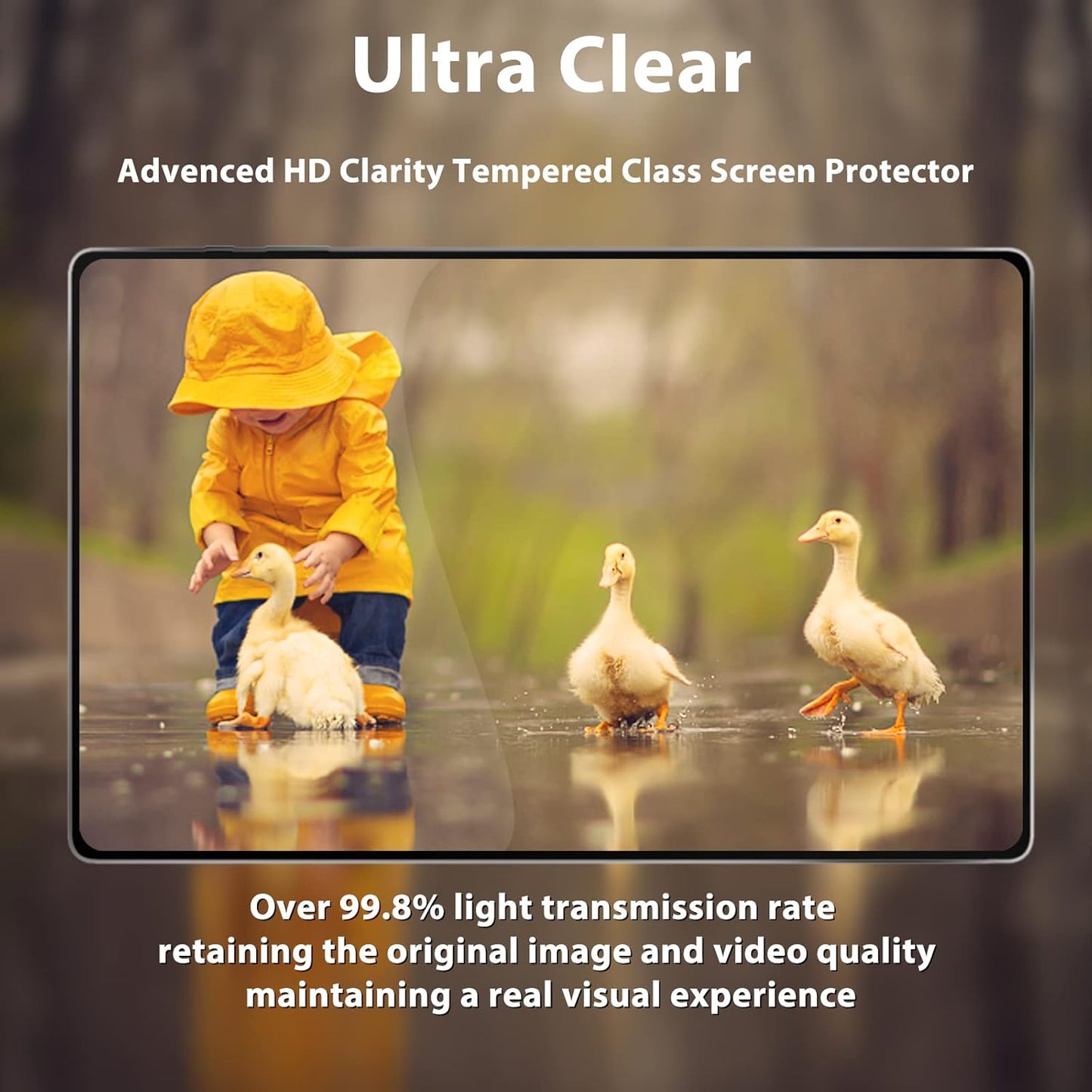 Silicone Protective Case Cover with Screen Protector for Samsung Galaxy A8 Shockproof Soft Back Cover and Ultra Clear Tempered Glass Combo