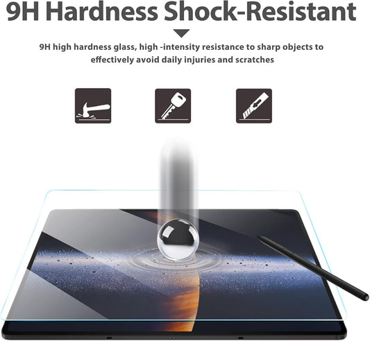 Silicone Protective Case Cover with Screen Protector for Samsung Galaxy A8 Shockproof Soft Back Cover and Ultra Clear Tempered Glass Combo