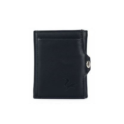 Lacoz Trifold Genuine Leather Wallet for Men