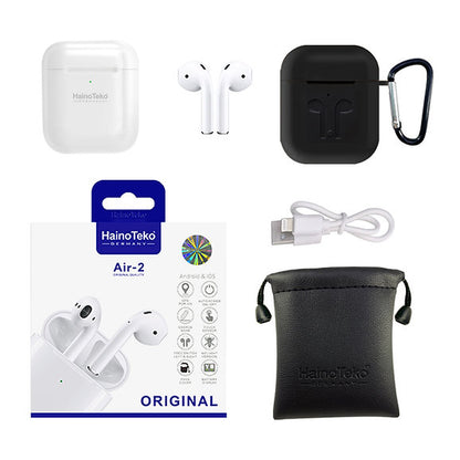 Haino Teko Germany Air 2 Bluetooth Wireless Earphone for Android iOS Mobiles and Tablet