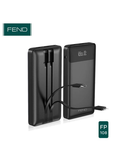 Fend FP 108 16200 mAh 22.5W Fast Charging Power Bank with Digital Display