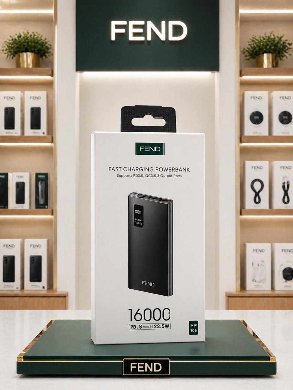 Fend FP106 16000 mAh 22.5W Fast Charging Power Bank