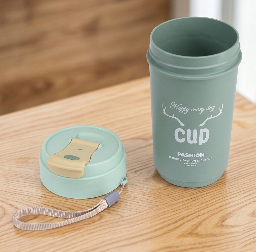 Lacoz Lunch Box Set with 500ML Cup BPA Free Food Container, Leakproof Bento with Spoon & Fork, Portable Snack Box for School, Travel & Picnic